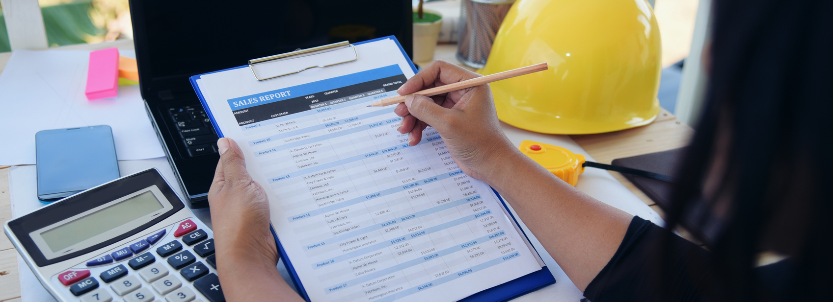 construction time clock app